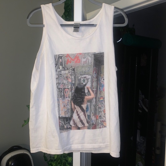 Gildan Other - NYC Freeman’s Alley White Tank Top